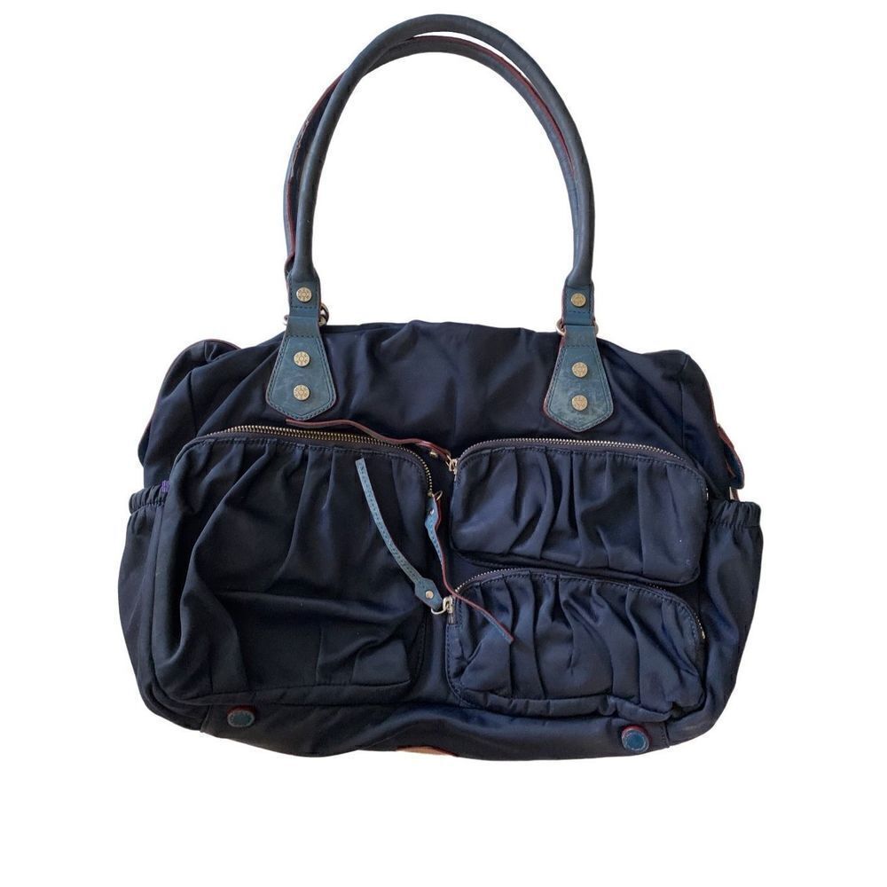MZ Wallace tote handbag blue
